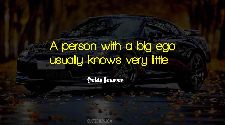 Ego Knowledge Quotes #279643