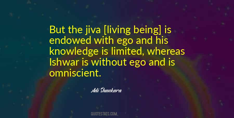 Ego Knowledge Quotes #339307