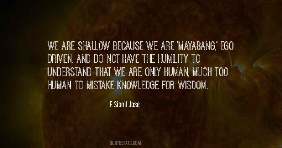 Ego Knowledge Quotes #464684