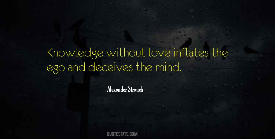 Ego Knowledge Quotes #586363