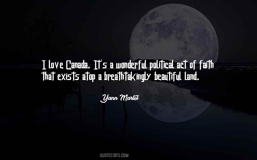 Beautiful Canada Quotes #1708948