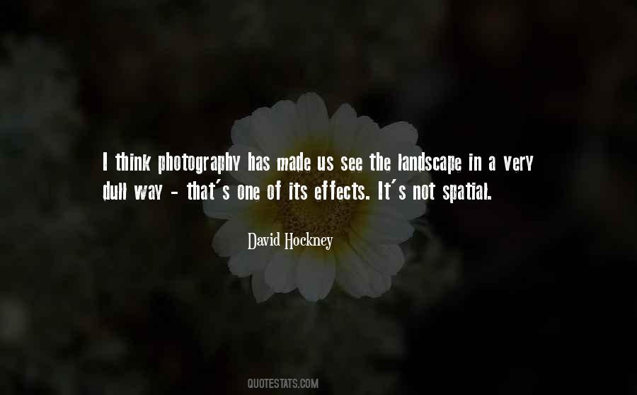 David Hockney Photography Quotes #1744386