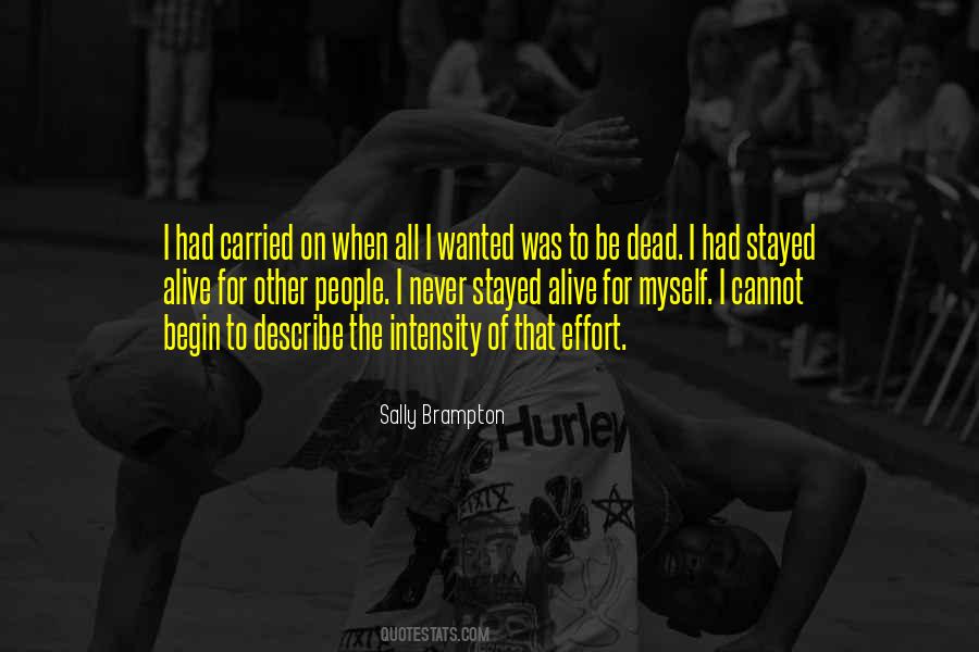 Alive Dead Quotes #770152