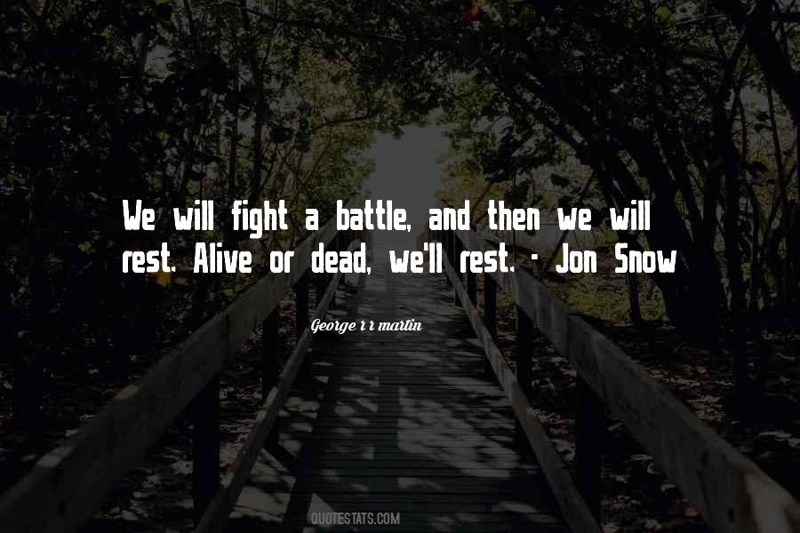 Alive Dead Quotes #962095