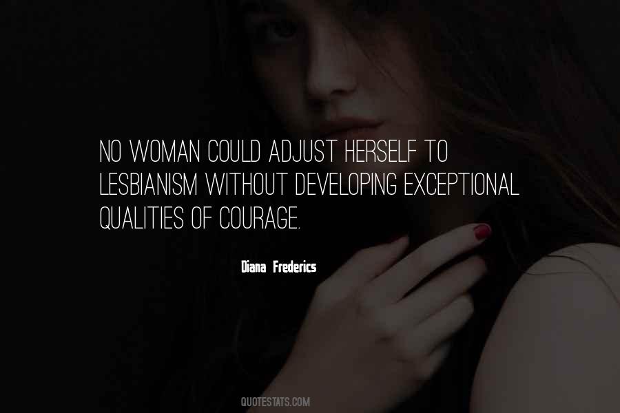 Woman Of Courage Quotes #1795463