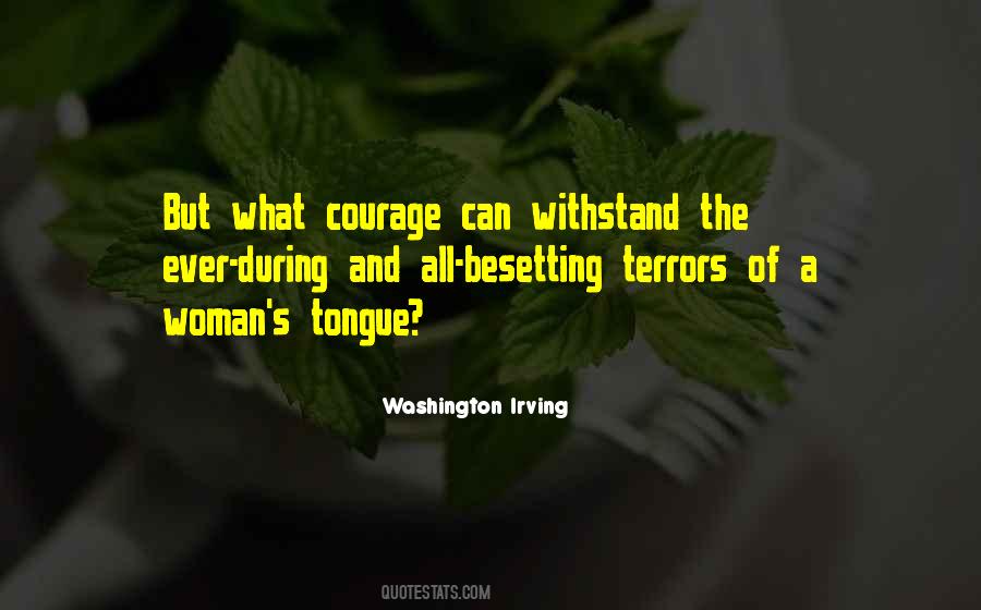 Woman Of Courage Quotes #20982