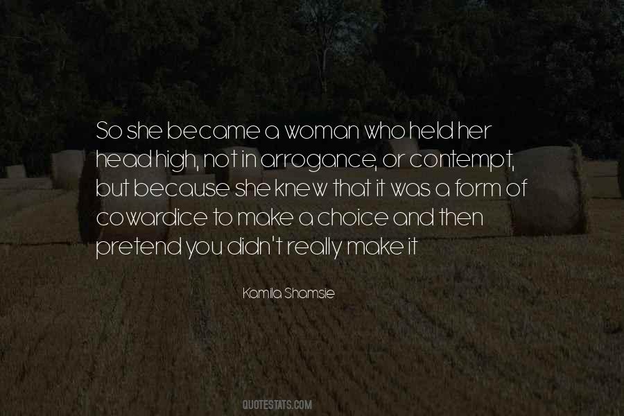 Woman Of Courage Quotes #547187