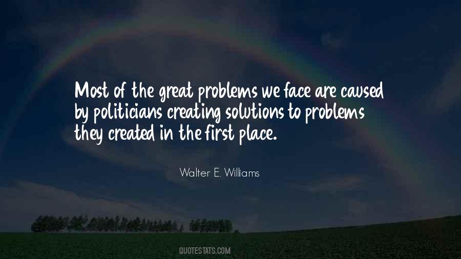 Quotes About Creating Problems #885491