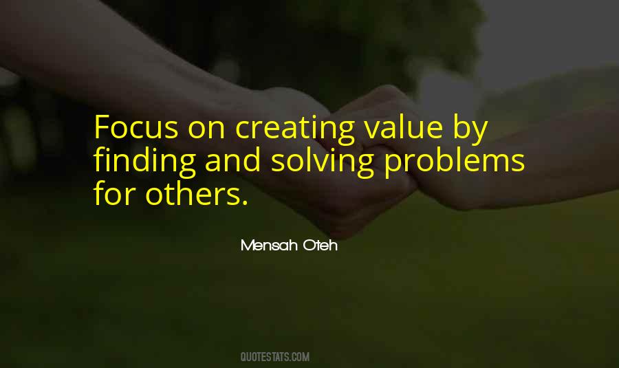 Quotes About Creating Problems #888130