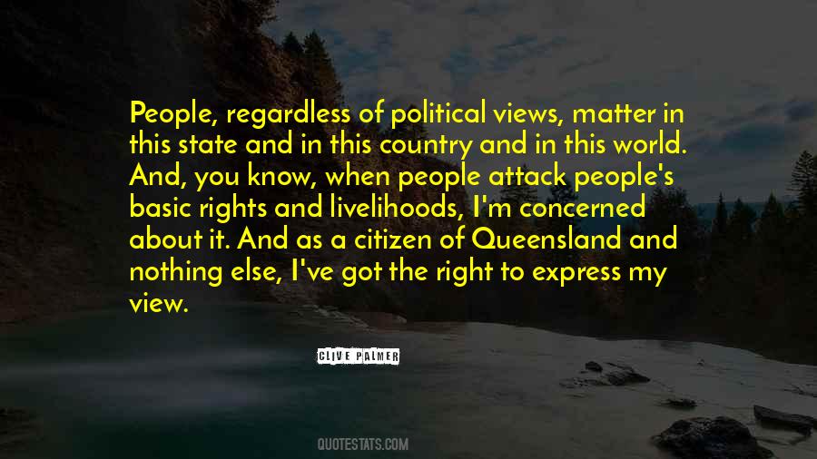 About Political Views Quotes #589522