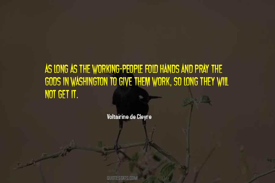 Pray Work Quotes #1188543