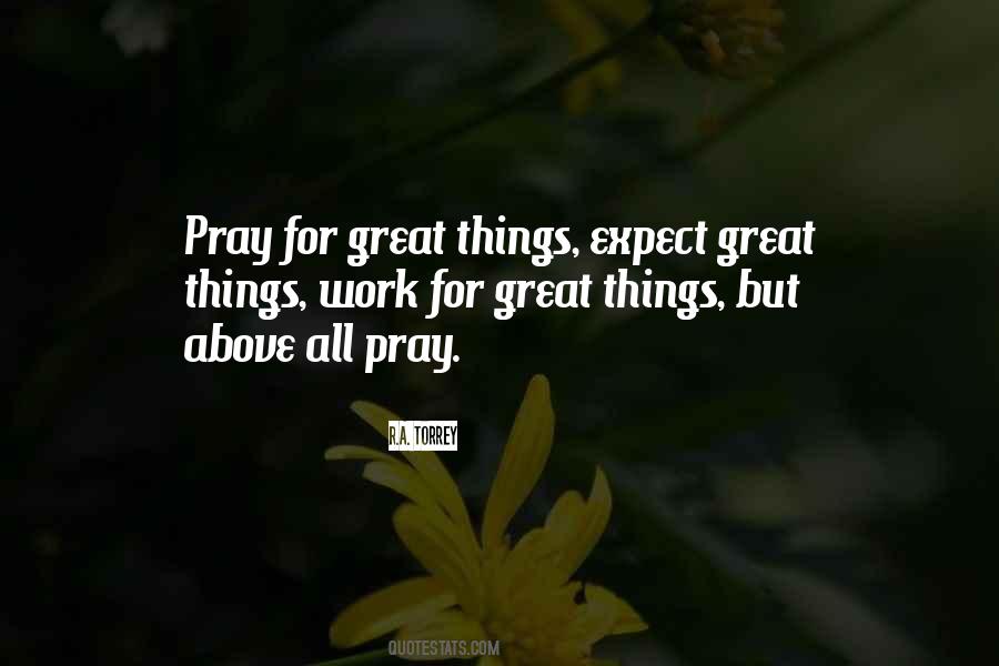 Pray Work Quotes #309122
