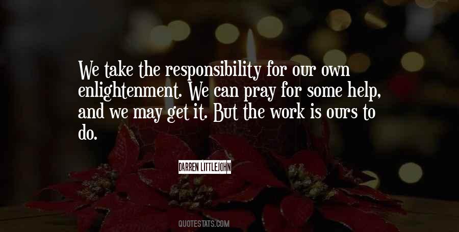 Pray Work Quotes #885674