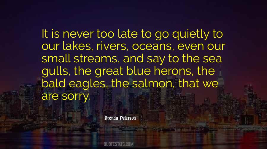 Sea Is Blue Quotes #487833