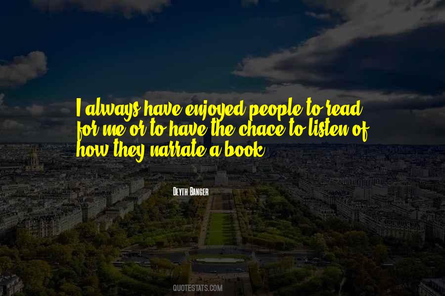 Enjoy The Book Quotes #1102530