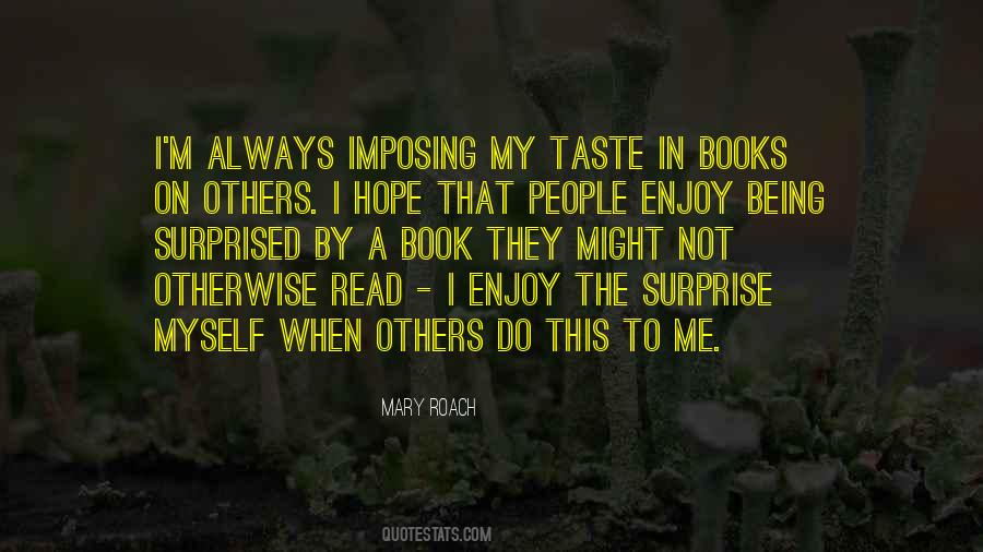 Enjoy The Book Quotes #1435168