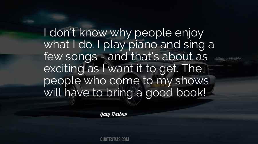 Enjoy The Book Quotes #274021