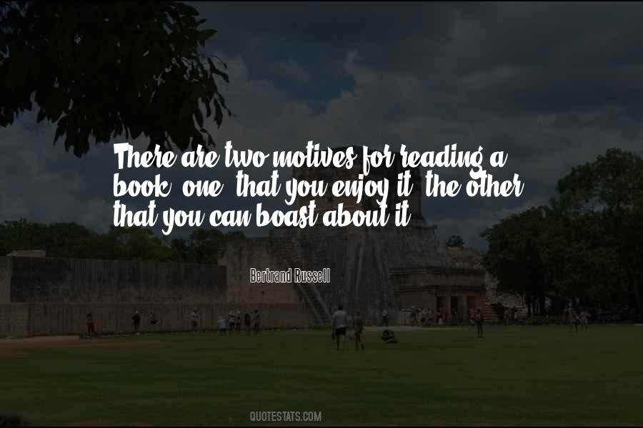 Enjoy The Book Quotes #891173