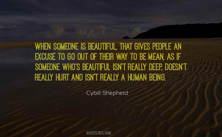Someone Is Beautiful Quotes #187882