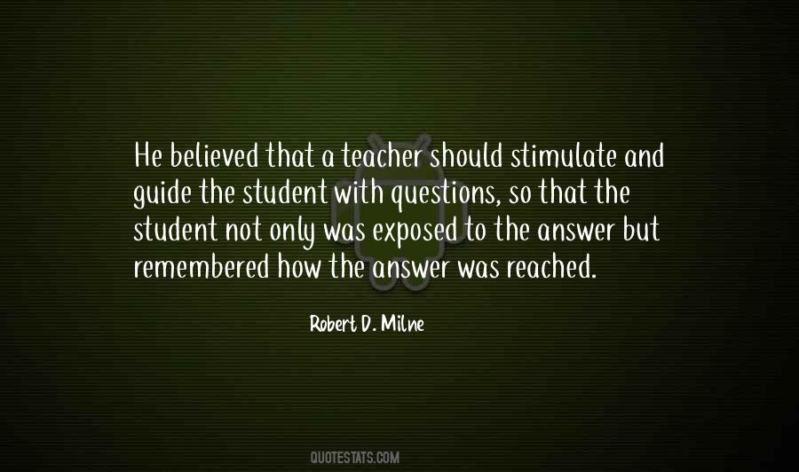 The Teacher And The Student Quotes #1740481
