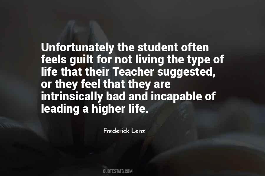 The Teacher And The Student Quotes #531305