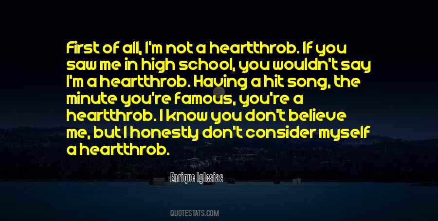 You Are My Heartthrob Quotes #143690