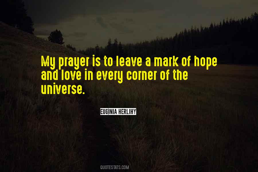 Love Is Hope Quotes #325346