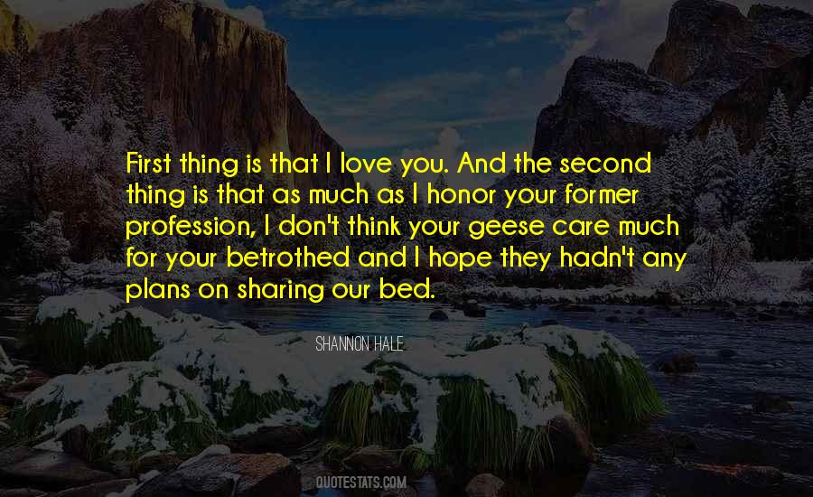 Love Is Hope Quotes #70924