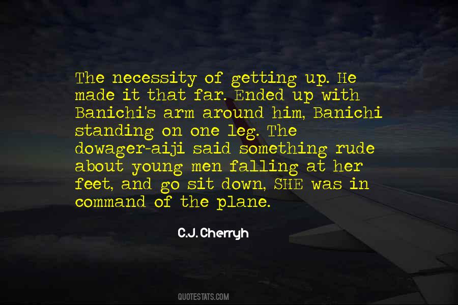 Falling Down And Standing Up Quotes #1716056