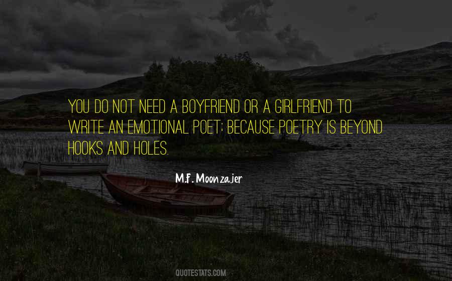 No Need For A Boyfriend Quotes #1423886