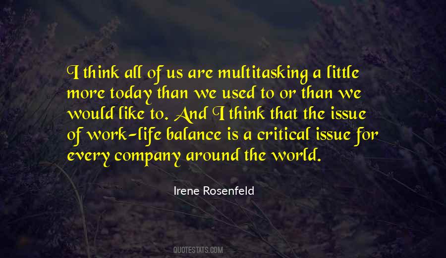 Balance Work Life Quotes #693734