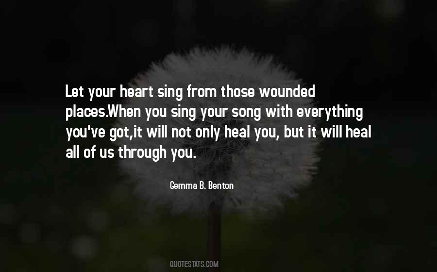 Quotes About The Power Of Singing #1573914