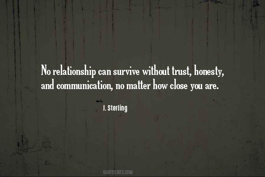 Without Communication There Is No Relationship Quotes #429784