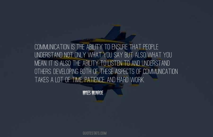 Without Communication There Is No Relationship Quotes #47166