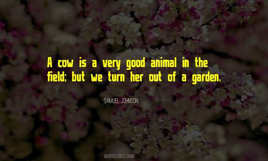 Good Cow Quotes #755270