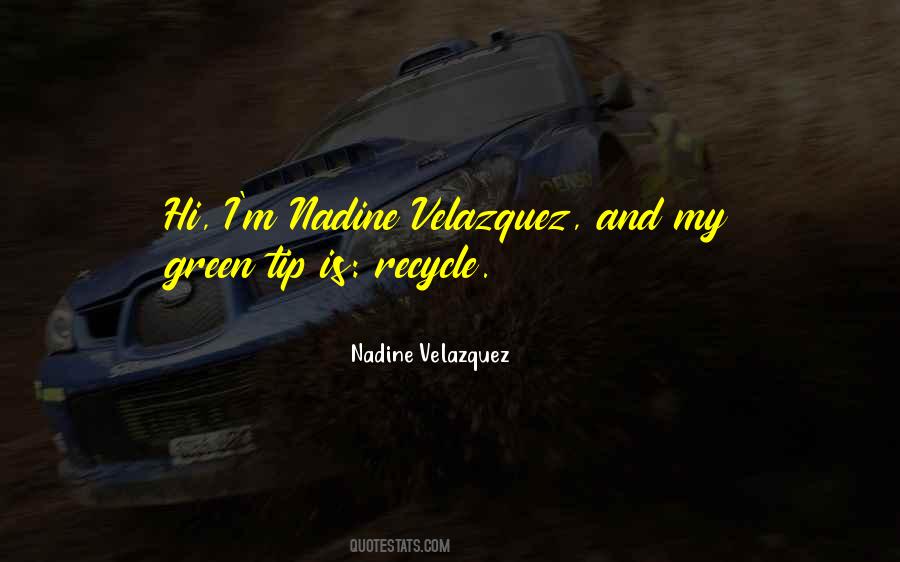 Green Tip Quotes #564183