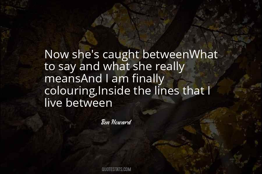 What She Means Quotes #1570900