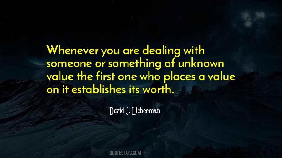 Value Who You Are Quotes #1876040