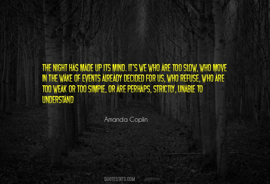 Simple Night Quotes #1282508
