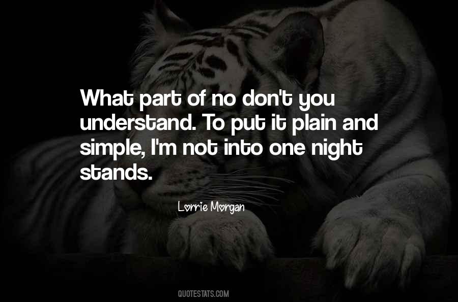 Simple Night Quotes #1552211