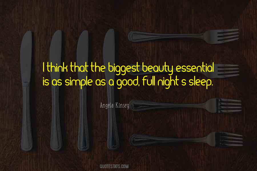Simple Night Quotes #1797776