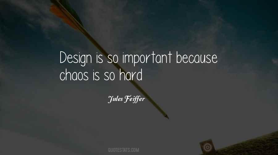 Design Is Important Quotes #1172014