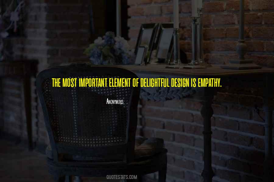 Design Is Important Quotes #1300725