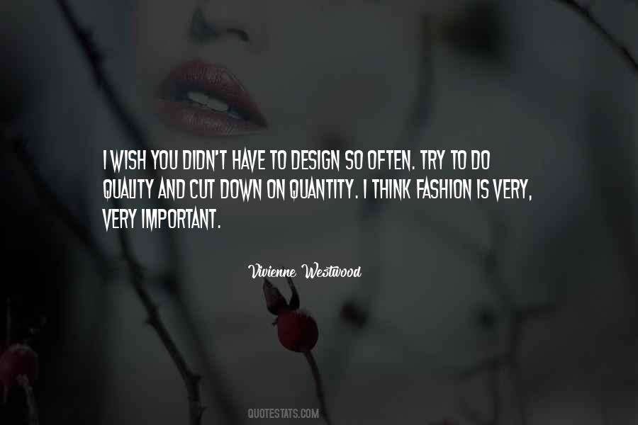 Design Is Important Quotes #68726