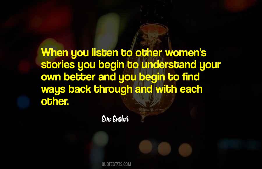 Back To Each Other Quotes #122133