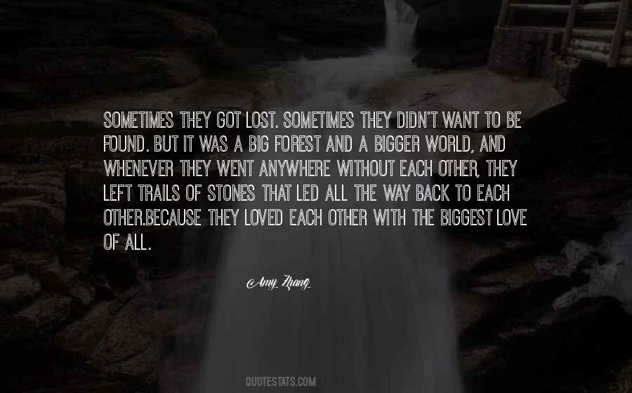 Back To Each Other Quotes #1285748