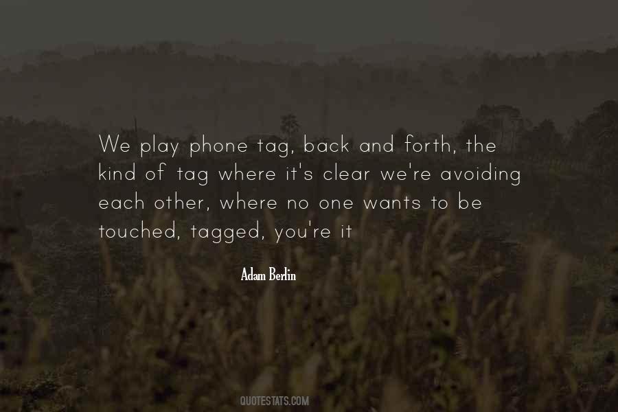Back To Each Other Quotes #399380