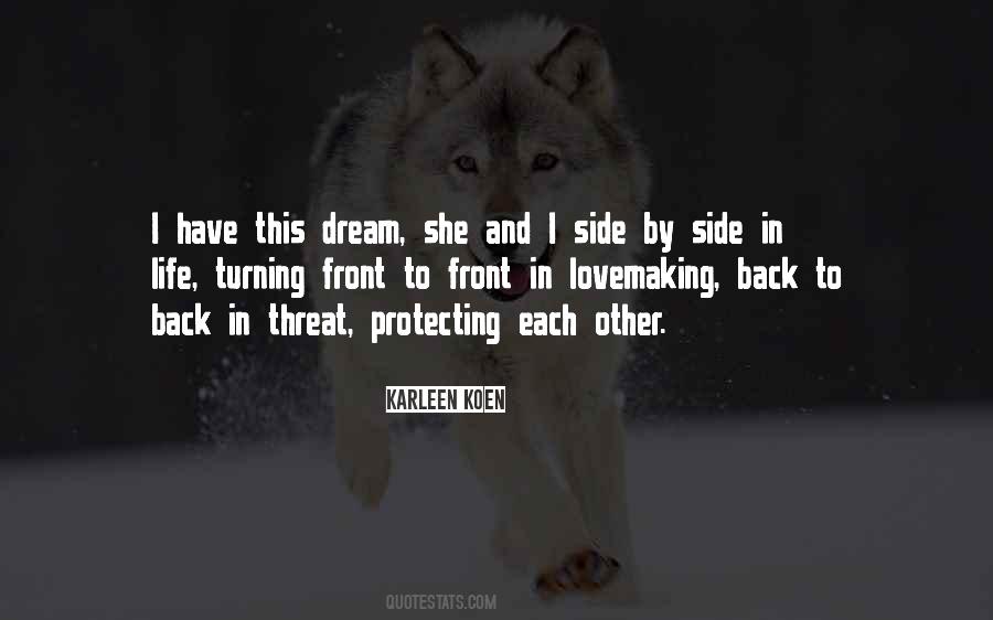 Back To Each Other Quotes #842144