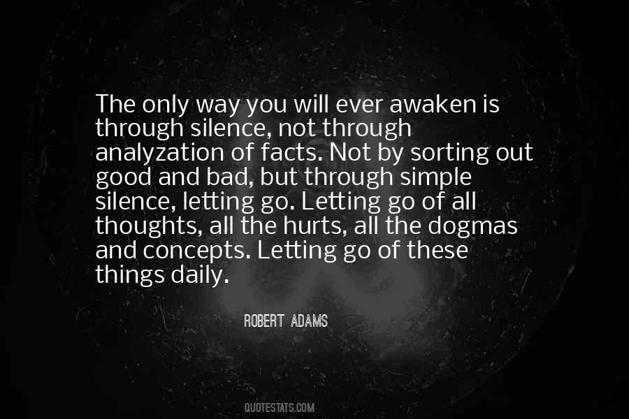 The Silence Of The Good Quotes #487329