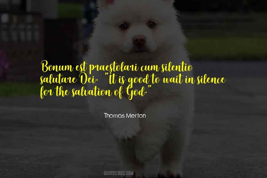 The Silence Of The Good Quotes #753302
